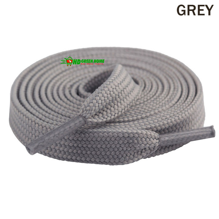 1 pair x 120cm Flat Shoelace Double Layer Athletic Sports Shoe Laces for Sneakers