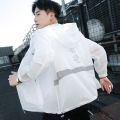 Sun Protection Clothing Men's Coat Summer Thin Loose-Fitting Workwear Jacket Korean Trendy Handsome Ultra-Thin Breathable Sun Protection Clothing. 