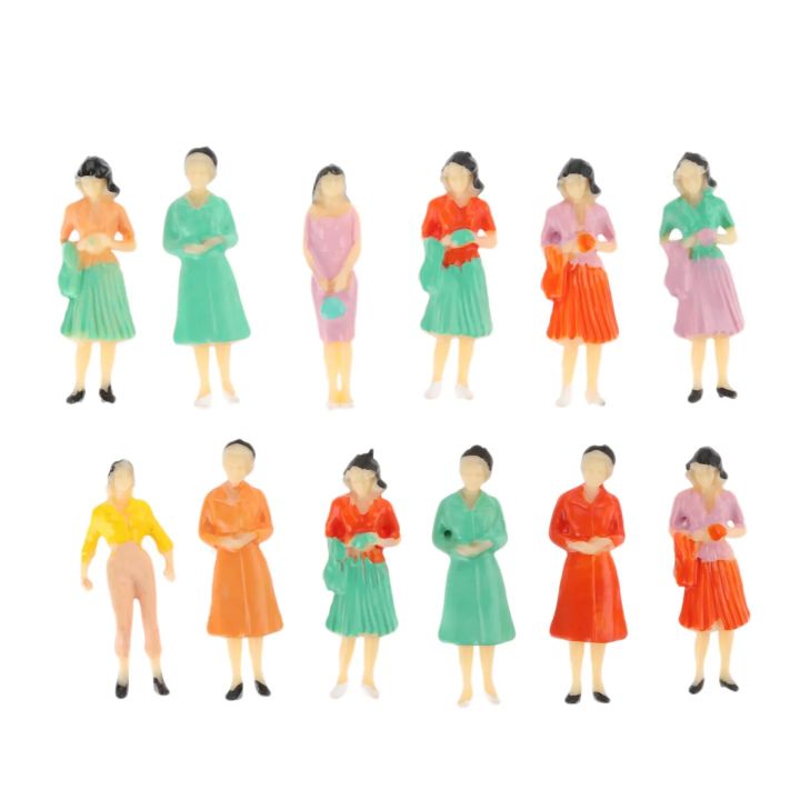 10pcs/lot%201:50%20Scale%20Model%20ABS%20Plastic%20Peoples%2036MM%20Miniature%20Figures%20Architectural%20Models%20Human%20Scale%20Model%20Multicolor%20-%20Image%203