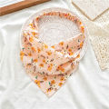 Vintage Print Flower Beach Bandana Hair Scarf Fashion Elastic Rubber Headbands. 