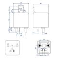 Isolator Relay 4-Pin WM686 Start Relay Car Relay RL/280 200A. 