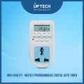 High Quality - Weekly programmable digital auto timer - Easy to Use And Maintain - Refine and Excellent - Reliable and Durable. 