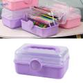 Multipurpose Storage Box First Aids PP for Hair Accessories Jewelry Cosmetic.