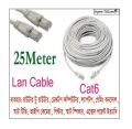 25 Meter ( 75 Feet)Cat6 RJ45 Ethernet LAN Network Cord Cable Lead 10/100/1000 Mbps. 
