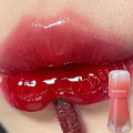 HERORANGE Cute Mushroom Shaped Lip Glaze Long Lasting Moisturizing Water Mirror Lip Gloss Silky Muddy Lip Tint. 