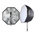 80cm Umbrella octa Softbox - Black. 