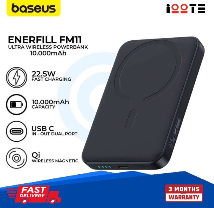 Baseus EnerFill FM11 Magnetic Power Bank 10000mAh 22.5W