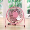 Mini USB Fan Portable Fans Metal Cooler Cooling 4 Blades Desktop Mute Fans Silent Universal For Car Notebook Computer Desk Fan. 