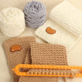 Ice Thick Knitting Wool Yarn Ball Lover Cotton Hand-WovendiyMen's and Women's Woven Scarf Wool Hook Shoes Cushion Hat Thread. 