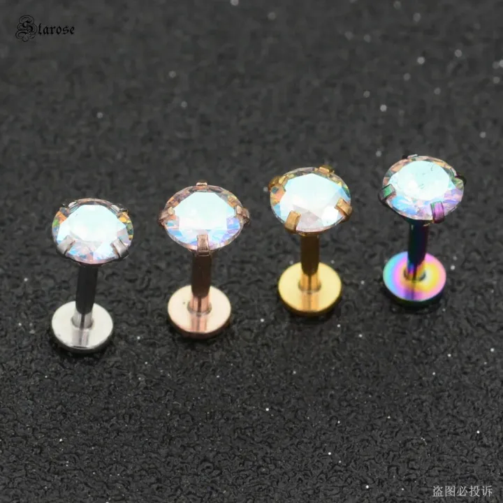 Starose%204pcs%202~5mm%20Rainbow%20Gem%20Nose%20Ring%20Labret%20Lip%20Piercing%20Kit%20Nostril%20Piercing%20Helix%20Studs%20Tragus%20Earrings%20Ear%20Piercing%20Oreja%20-%20Image%206