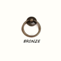 【Limited edition】 4pcs Circular Handle DrawerZinc Alloy Hanging Ring Dressing Table Drawer Knob Cabinet Door Handle Hardware Pull Ring. 