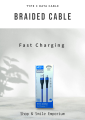 High Quality Type-C Cable With Braided Rope MOXX MDC-10..