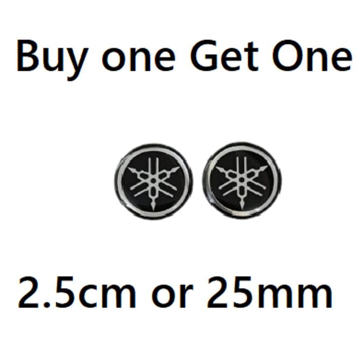 Yamaha Logo Sticker for Back panel or wind shield. Buy One get one-Small Size