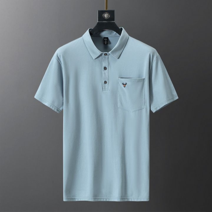 In%20summer,%20Xinjiang%20cotton%20men's%20loose%20trendy%20brand%20ins%20plus-size%20collar%20short-sleeved%20t-shirt%20fat%20basic%20Volkswagen%20black%20polo%20shirt%20-%20Image%206