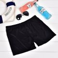 Men's swim trunks plus size anti-embarrassing flat angle quick dry outdoor seaside water park swimming sports equipment set. 