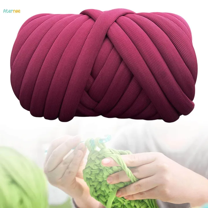 Chunky%20Yarn,%20Tube%20Giant%20Yarn,%20Soft%20Crocheting%20Hand%20Knit%20Jumbo%20Tubular%20Yarn,%20Bulky%20Chunky%20Yarn%20for%20Macrame,%20Carpets,%20Crochet,%20Pillow,%20Cushion%20-%20Image%205