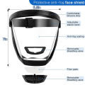 Transparent Full Face Shield Super Protective Mask Facial Anti-fog Head Cover Work Protection Glasses Security Mask.
