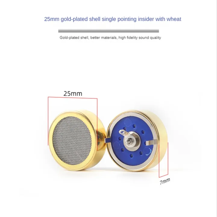 25Mm%20Microphone%20Diaphragm%20Core%20Capsule%20Large%20Diaphragm%20Core%20Capsule%20for%20Studio%20Record%20Condenser%20Spare%20Parts%20Accessories%20-%20Image%202