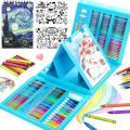 Drawing Art Set Painting Drawing Supplies 208 Pcs For Kids Box Artist Printing Art Set. 