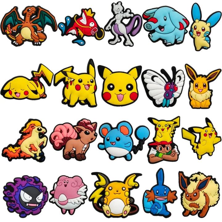 1pcs%20Pokemon%20Anime%20Sandals%20Accessories%20PVC%20Pikachu%20Psyduck%20Squirtle%20Jibbtz%20Croo%20Charms%20Gifts%20for%20Children%20Shoe%20Charms%20Decoration%20-%20Image%202