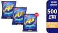 Alo Advanced Synthetic Laundry Detergent Powder, washing powder, laundry soap powder, soap powder, clothes washing powder,gura shaban Get 500gm Free (Lemon). 