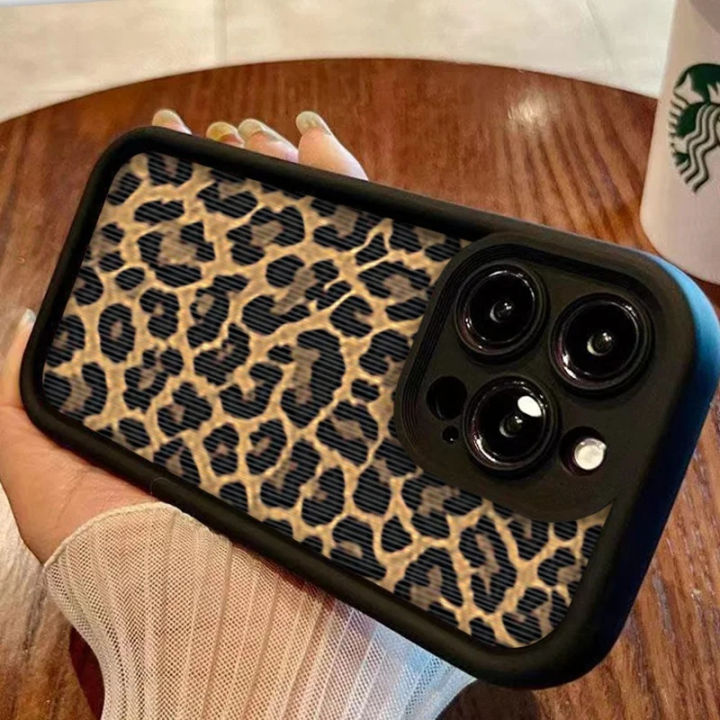 Fashion%20Brown%20Black%20Leopard%20Print%20Phone%20Case%20For%20iPhone%2014%2015%20Pro%20Max%2011%2012%2013%20Mini%20SE%207%208%20Plus%20X%20XR%20XS%20MAX%20Shockproof%20Cover%20-%20Image%203