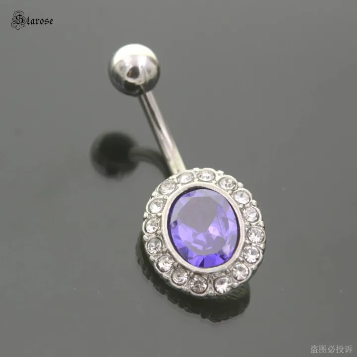Starose%2014G%20Oval%20Crystal%20Belly%20Piercing%20Nombril%20Barbell%20Women%20Earrings%20Surgical%20Steel%20Navel%20Ring%20Belly%20Button%20Rings%20Body%20Jewelry%20-%20Image%204