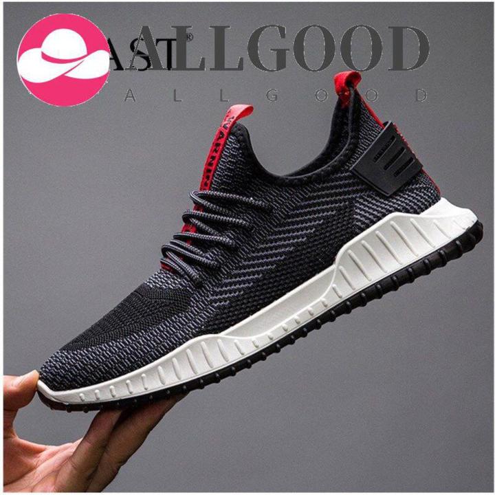 Sneakers for Men Breathable Casual Male Footwear Lace-up Non-slip