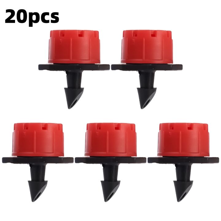 5/20/50/100pcs%208-Hole%20Green%20Flow%20Adjustable%20Dripper%20Garden%20Emitter%20Barb%20Connector%20Greenhouse%20Potted%20Drip%20Irrigation%20-%20Image%209