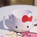 Hello Kitty Water Cup Cute Kawaii Kitty Breakfast Milk Cup Kids Sweet Mouthwash Toothbrush Cups Plastic Mug Cup Gifts for Girl. 