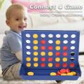 Connect 4 Game Classic Master Foldable Kids Children Leisure Line Up Row Board Puzzle Toys Gifts Board Game.