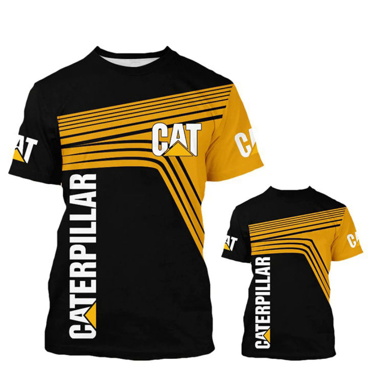 Men's%20T%20shirt%20CAT%20excavator%20pattern%20tees%20casual%20o-neck%20pullover%20outdoor%20sports%20short%20sleeve%20tops%20summer%20hot%20sales%20loose%20T-shirts%20-%20Image%202