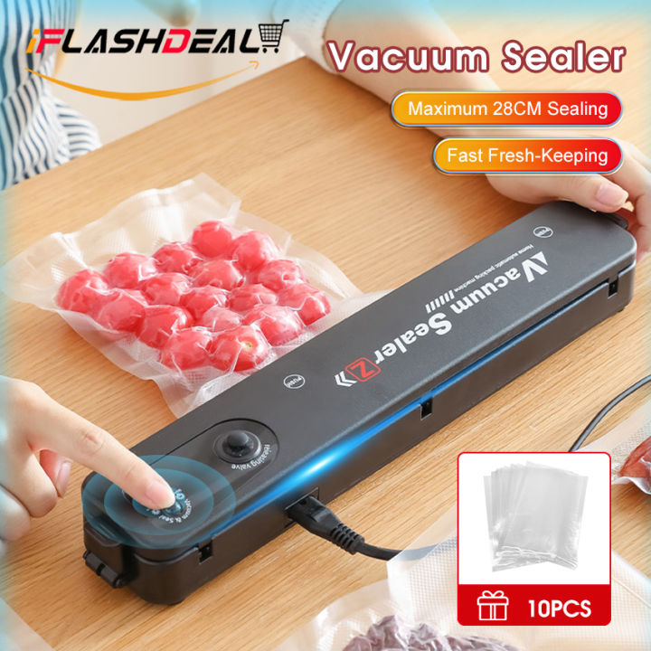 Vacuum Sealer Vacuum Sealing Machine Household Kitchen Automatic Vacuum Sealing Machine Fresh-Keeping Machine Food Sealer Packaging Machine Air Sealing System for Food Storage