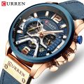 CURREN 8329 Watches Fashion luxury simple men’s watche.