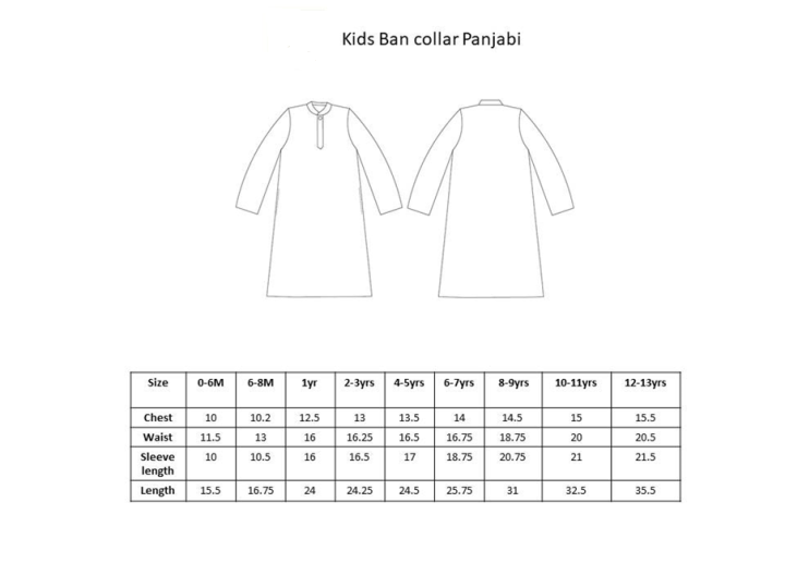 Solid%20color%20Baby%20Cotton%20Panjabi%20For%200-12%20yrs%20kids%20-%20Image%203