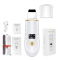 Ultrasonic Cleaner Face Scrubber Ems Ionic Massager For Face Peeling Lifting Microcurrents for Skin Care Spatula. 