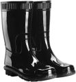 Understated Waterproof Gum BootMen's Black Outdoor Rain Boots Wearresistant Antiscratch Rain Boots Nonslip Platform Rain Boots Progressively Better.