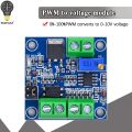 【Limited edition】 PWM to Voltage Converter Module 0%-100% to 0-10V for PLC MCU Digital to Analog Signal PWM Adjustabl Converter Power Module. 