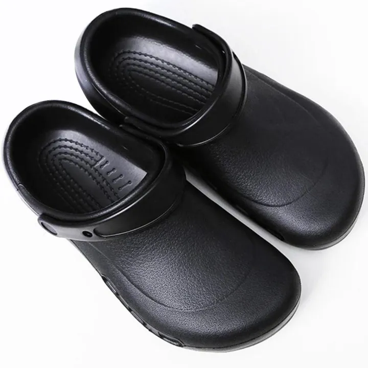 Men's Chef Shoes Casual Flat Kitchen Hotel Cook Nonslip Safety
