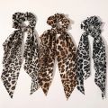 【NEW】 Fashion Korean Solid Color Scrunchies Long Hair Rope Hair Ties For Women Ponytail Scarf Sweet Elastic Hair Band Hair Accessories.