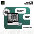 HTC-2 Digital LCD Thermometer Hygrometer Electronic Temperature Humidity Meter with Alarm Clock and CALENDER. 