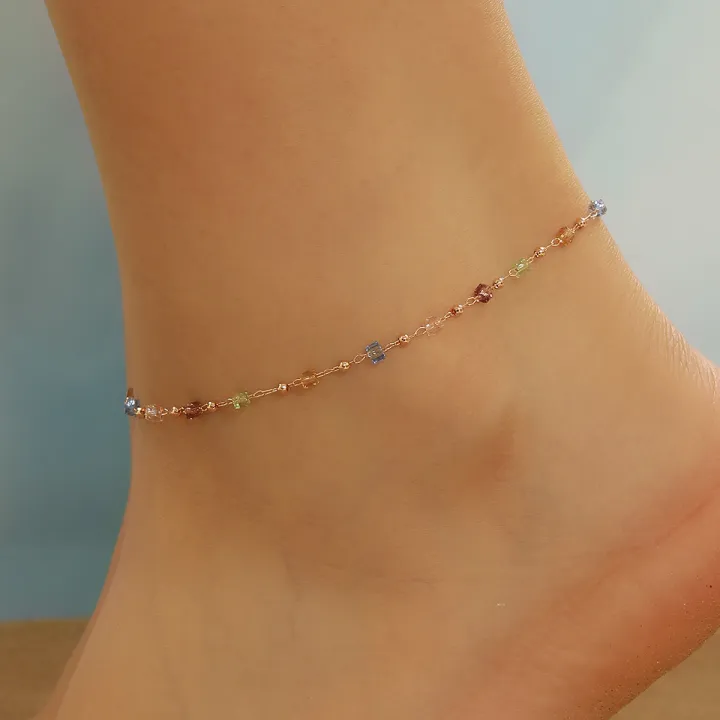 %E3%80%90Bestselling%20Product%E3%80%91%20Bohemian%20Colorful%20Rhinestone%20Adjustable%20Anklet%20for%20Women%20Summer%20Beach%20Color%20Thin%20Feet%20Chain%20Party%20Jewelry%20Accessories%20New%20-%20Image%204