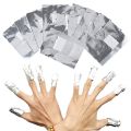 50/100pcs Aluminium Nail Foil Polish Remover with Acetone UV Gel Cleaner Wrap Paper Manicure Removal Nails Accessories and Tools. 