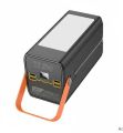Hoco MMJ-21 Action 22.5W Fully Compatible 100000mAh Ultra Big Capacity Power Bank - Black. 