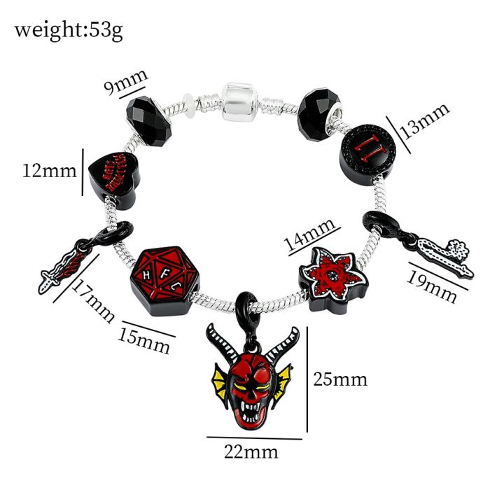 Hellfire%20Club%20Eddie%20Munson%20Bracelet%20for%20Women%20Beads%20Demodog%20Black%20Color%20DIY%20Charms%20Jewelry%20Friends%20Gift%20-%20Image%207