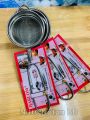 Chakni/Tea Strainer/Fine Mesh Stainless Steel Strainers -3 Pcs set Small, medium, big.