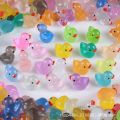 Mini Luminous Resin Turtle Duck Bottle Ornaments Glowing in dark Garden Fish Tank Home Car Interior Landscaping Crafts Decor Accessories. 