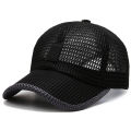 【Daily Necessities For Anyone Store】Men Mesh Baseball Cap Summer Outdoor Fishing Hat Man Snapback Trucker Cap Adjustable Sun Hats.