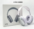 P9 Pro Max Tws Wireless Bluetooth-compatible Headphones With Mic Noise Canceling Stereo Hi-fi Gaming Headset.