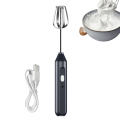 Electric Hand Mixer,Stainless Steel Stirring Whisk,Immersion Blender Cordless Hand Mixer Whisk,3Speed Adjustable Frother Easy to Use. 